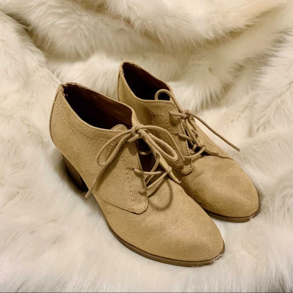 Indigo Shoes - Indigo Rd Tan Booties Size 7M